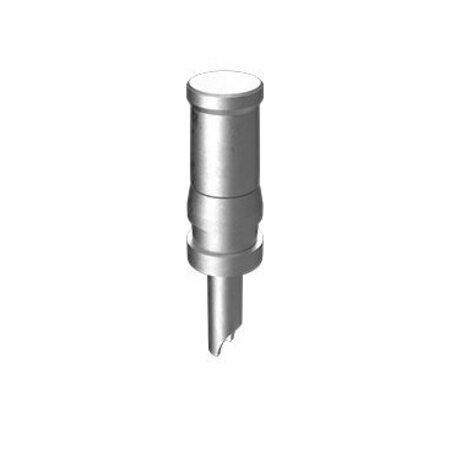 FCI Connector Accessory, 0.071In Max Cable Dia, Contact, Brass 8638PSC1005LF